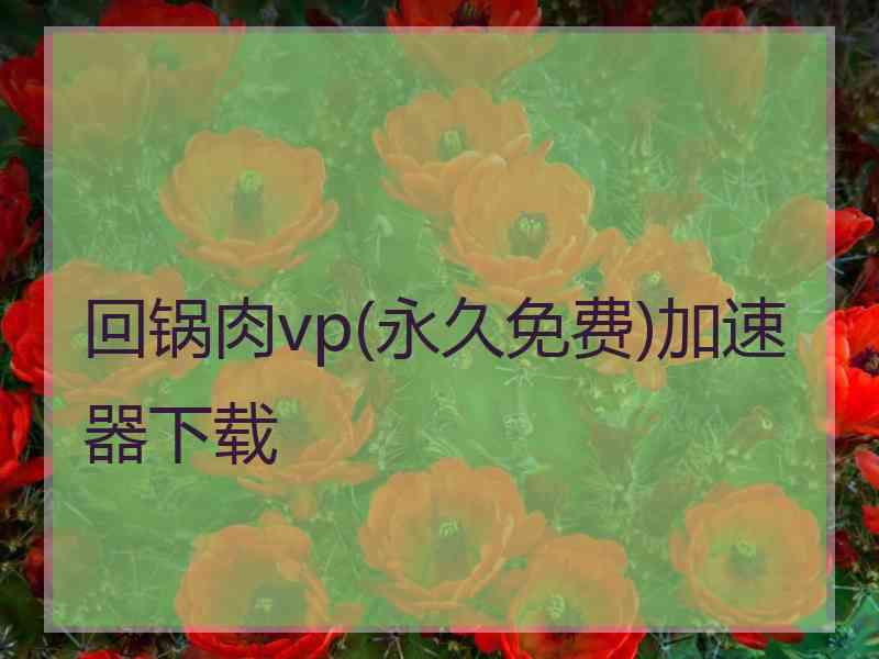 回锅肉vp(永久免费)加速器下载 回锅肉vp(永久免费)加速器下载