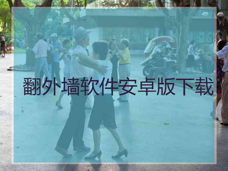 翻外墙软件安卓版下载